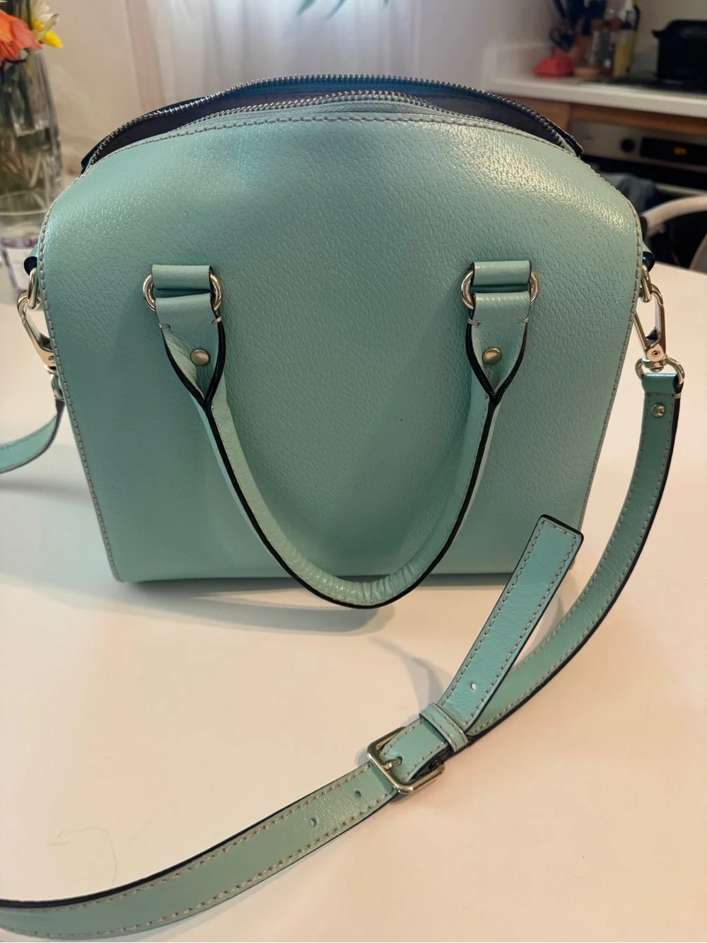 kate spade Light Mint Dome Satchel - Mint
